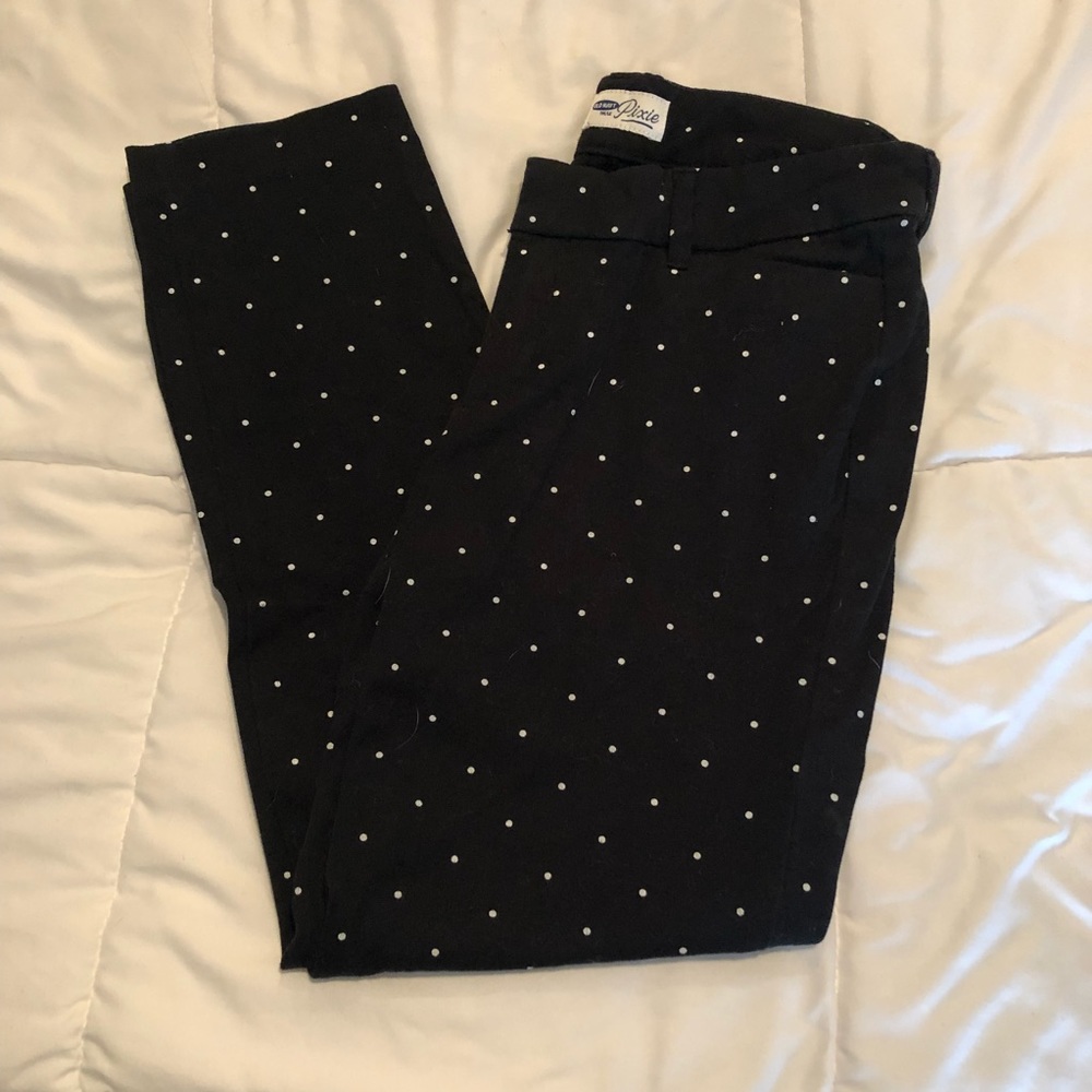 Old navy polka dot pixie pant